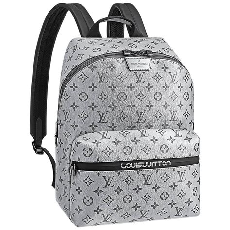 louis vuitton silver backpack|louis vuitton backpack unisex.